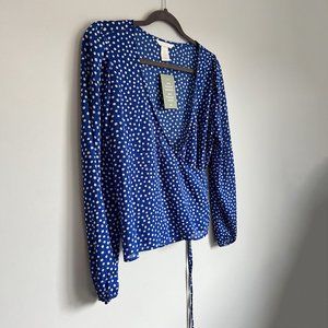 NWT H&M Wrap Top